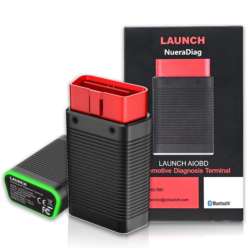 LAUNCH AIOBD Bluetooth OBD2 Scanner  Full System Diagnostics AI Explains Faults Simply PartsLaborCost Estimates Works with iPhone  Android